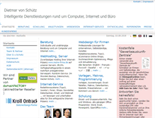 Tablet Screenshot of dvschuetz.de